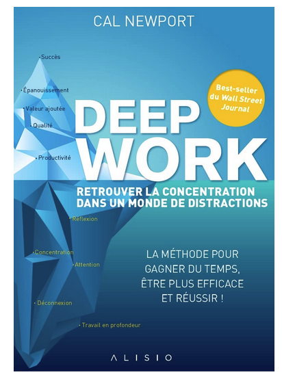 avis livre deep work cal newport concentration productivité méthode guide conseil pratique facile procrastination